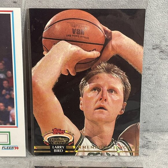 PREMIUM LOT Larry Bird 1990 1991 1992 Upper Deck Fleer Stadium Club - Picture 4 of 8
